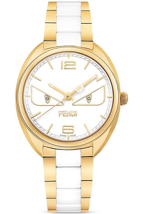 fendi women's gold watch|fendi women's momento watch.